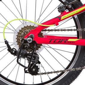 img 3 attached to Mountain bike (MTB) Novatrack Tornado 20 (2019) red 11.5" (requires final assembly)