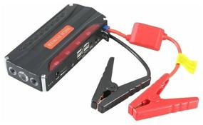 img 3 attached to Jump Starter 16800 mAh Portable Car Charger with Gadget Charging Adapters and Compressor