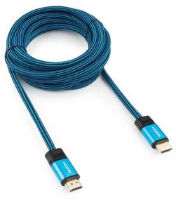 img 1 attached to Cablexpert Gold HDMI to HDMI cable (CC-G-HDMI01), 4.5 m, blue