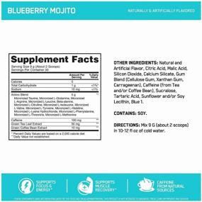 img 3 attached to Optimum Nutrition Essential Amino Energy Blueberry-Mojito: Highly Effective Amino Acid Complex (270g)