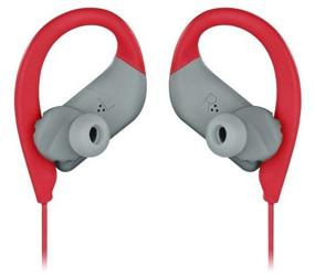 img 3 attached to JBL Endurance SPRINT Wireless Headphones, red