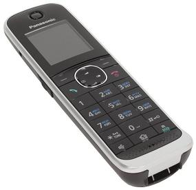 img 3 attached to Panasonic KX-TGJ310 Radio Phone Black: Reliable Communication with Stylish Design