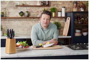 img 4 attached to Шеф-нож Tefal Jamie Oliver K2670144, лезвие 20 см