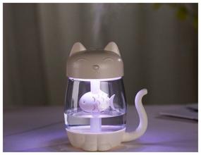 img 4 attached to Humidifier Kitty Humidifier 3 in 1 (Pink, Blue, White, Purple)