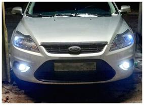 img 4 attached to Set of LED fog lights 60W for Renault Logan, LADA Vesta, XRay, etc.