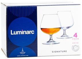 img 4 attached to Набор бокалов Luminarc Signature J2934, 410 мл, 4 шт.