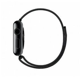 img 3 attached to Milan stainless steel strap for Apple Watch 42/44/45/49mm (2), black, magnetically powered