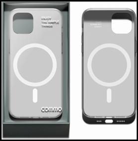 img 2 attached to Clear COMMO Shield Case for iPhone 11 with Wireless Charging