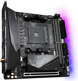 img 2 attached to Motherboard GIGABYTE B550I AORUS PRO AX (rev. 1.0)
