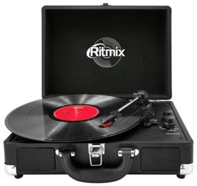 img 4 attached to Vinyl Player Ritmix LP-120B Black