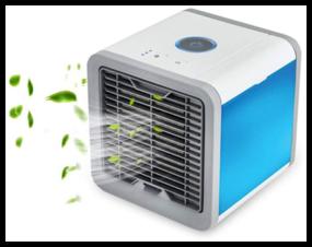 img 1 attached to Mini air conditioner Arctic Air (Blue)