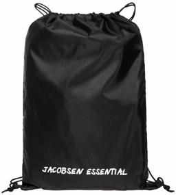 img 4 attached to Backpack Jacobsen Essential urban with USB port and variable volume. + Drawstring bag as a gift.