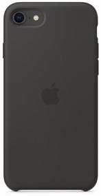 img 2 attached to 📱 Apple Silicone Case for iPhone SE 2020 - Sleek Black Protection