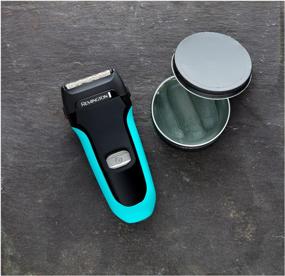 img 3 attached to 💪 Remington F3000 Electroshaver: Powerful and Stylish Black/Green Grooming Tool