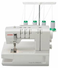 img 2 attached to Janome Cover Pro 2000 CPX Expansion Machine: Efficient and Versatile Stitching Power