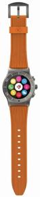 img 1 attached to MyKronoz ZeSport smartwatch, orange