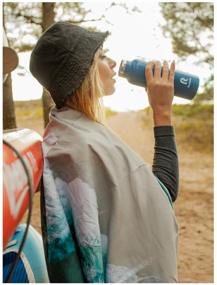img 3 attached to 🧊 Blue Roadlike Flask Thermobottle, 600ml