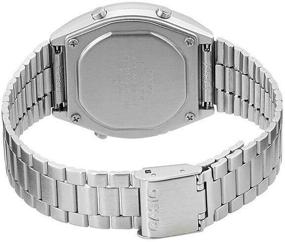 img 1 attached to Watch CASIO Vintage B-640WD-1A, silver/black