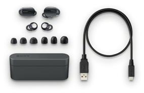 img 1 attached to Wireless headphones Sony WF-1000X, black