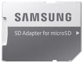 img 2 attached to Память-карта Samsung microSDXC 512 ГБ класса 10, UHS-I U3, чтение/запись 100/90 Мб/с, адаптер для SD