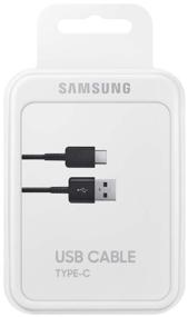 img 3 attached to 💪 Sleek and Durable 1.5m Samsung USB Type-C Cable in Black - EP-DG930IBRGRU