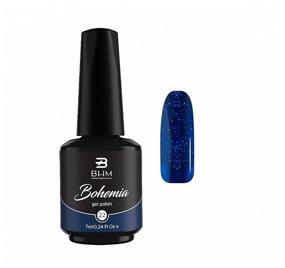 img 1 attached to BHM Professional Gel Polish Gel Polish, 7 ml, №22 Night sky