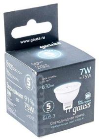 img 3 attached to Lamp LED gauss 101505207, GU5.3, MR16, 7 W, 4100 K