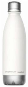 img 1 attached to Asobu Central park travel bottle, 0.51 L, white/silver