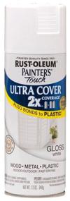 img 3 attached to Грунт-эмаль Rust-Oleum Painter&quot;s Touch Ultra Cover 2X, белый, глянцевая