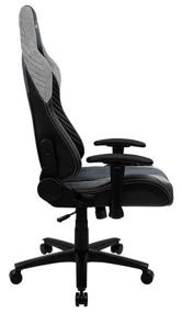 img 1 attached to Gaming chair AeroCool Baron, upholstery: imitation leather/textile, color: steel blue