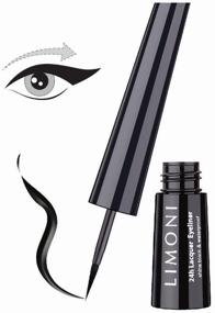 img 1 attached to Limoni Глянцевая водостойкая подводка 24h Lacquer Eyeliner, оттенок 01 black