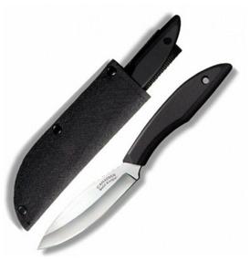 img 3 attached to Fixed knife Cold Steel Canadian belt knife (20CBL) black with sheath