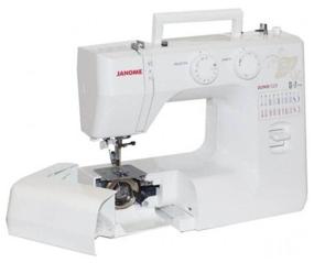 img 3 attached to Sewing machine Janome Juno 523, white/flowers