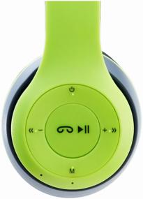 img 4 attached to 🎧 Green P47 Multi On-Ear Bluetooth Headphones with Microphone - Wireless Headphones