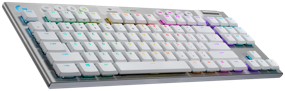 img 4 attached to Игровая беспроводная клавиатура Logitech G G915 TKL GL Tactile, white, русская