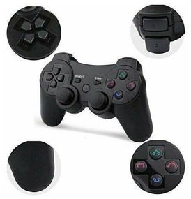 img 4 attached to Ultimate Gaming Experience: PS3 Wireless Joystick (Bluetooth) in Sleek Black