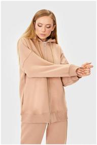 img 3 attached to Sweatshirt Baon, size S. summer beige