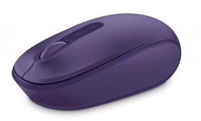img 2 attached to Wireless compact mouse Microsoft Wireless Mobile Mouse 1850, purple