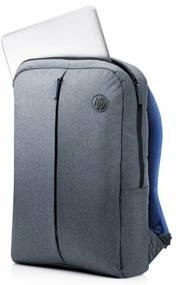 img 1 attached to Рюкзак HP Value Backpack 15.6 (K0B39AA) steel/blue