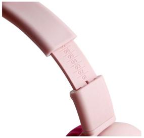 img 4 attached to Wireless headphones with light / Hello Bear BK5 / HD call / LED Light / Pink with raspberry