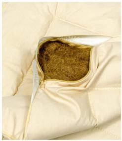 img 3 attached to Blanket Dream Factory Gold Camel all season, 200 x 215 cm, beige