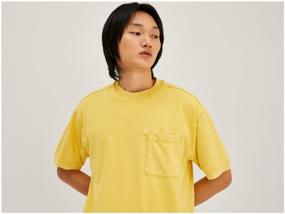 img 4 attached to UNITED COLORS OF BENETTON T-shirt, size EL, yellow