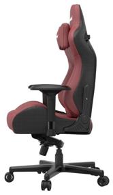 img 3 attached to 🎮 Anda Seat Kaiser 2 XL Gaming Computer Chair in Burgundy Imitation Leather Upholstery: Product Review and Buying Guide