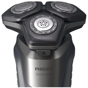 img 4 attached to Philips Series 5000 SkinIQ Wet and Dry Electric Shaver S5587/30