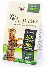 img 3 attached to Dry food for cats Applaws grain-free, with chicken, with lamb 2 kg