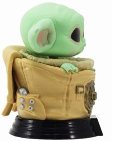 img 4 attached to Фигурка Funko POP! Star Wars: Mandalorian: The Child with Bag 50963