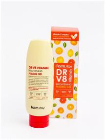 img 4 attached to Farmstay facial peeling gel Dr.V8 Vitamin Brightening Peeling Gel, 150 ml