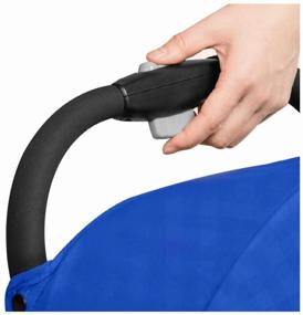 img 4 attached to Stroller Xiaomi Qborn Lightweight Folding Stroller, blue