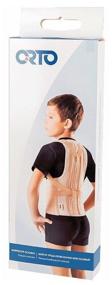 img 4 attached to Posture corrector ORTO KO 110 for children, size M, beige