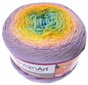 img 4 attached to YarnArt Flowers, 55% cotton, 45% acrylic, 250 g, 1000 m, 1 piece, 285